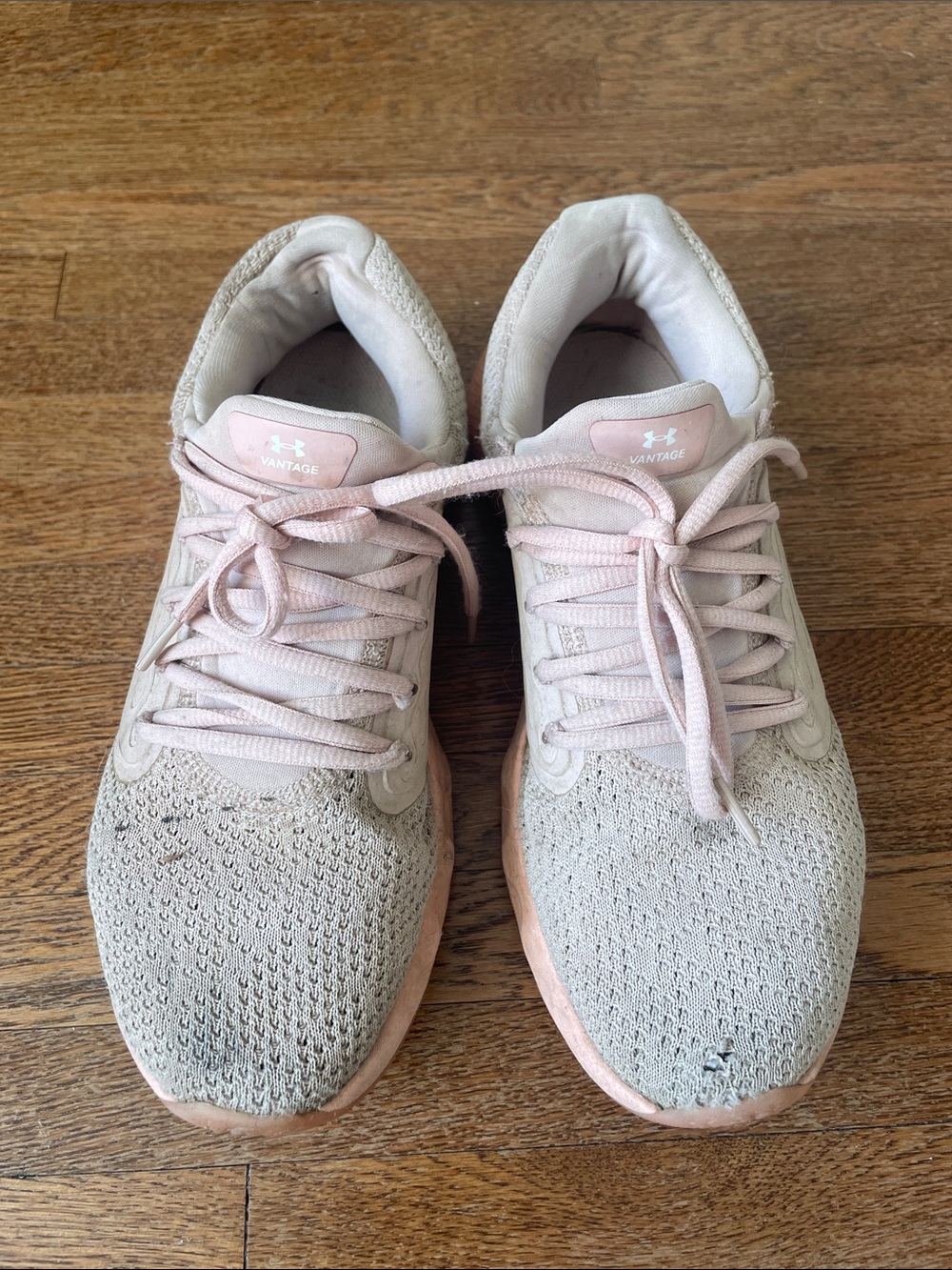 Under Armour Vantage Women's Pale Pink Knit Running Shoes